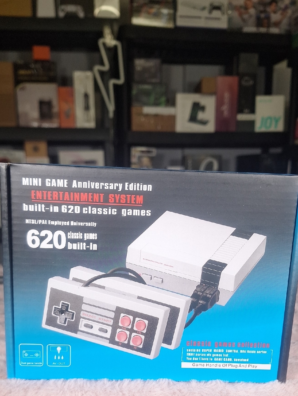 Mini Game Anniversary Edition Classic Entertainment System - White